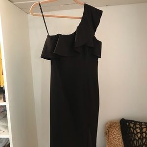 Black formal dress